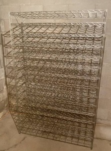 lot 116 image: Large Wire Wine Rack