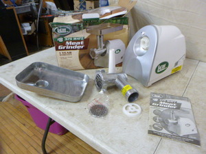 lot 61 image: LEM Meat Grinder