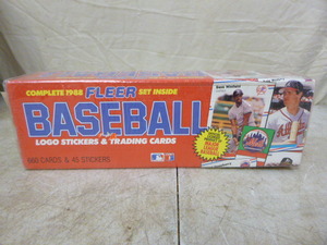 lot 73 image: 1988 Fleer Baseball Card Set 1-660