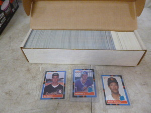 lot 78 image: 1988 Donruss Baseball Card Set 1-660