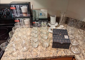 lot 15 image: Collection Of Misc. Glasses And More
