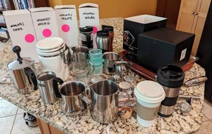lot 21 image: Misc. Coffee Supplies