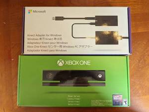 lot 85 image: Xbox Kinect Sensor & Adapter