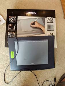 lot 97 image: Two Wacom Professional PenMouseTablets