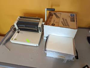 lot 357 image: Binding Machine with Spines