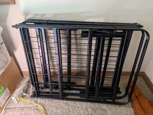lot 372 image: Two Folding Metal Cots