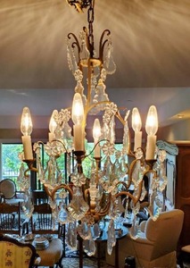 lot 3 image: Baccarat Crystal Chandelier