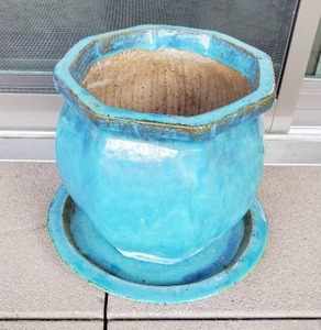 lot 303 image: Glazed Ceramic Jardinire