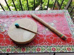 lot 310 image: Rainmaker And Hand Drum