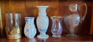 lot 335 image: Collection Of Vases And Pitchers