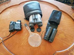 lot 384 image: Collection Of Binoculars And More