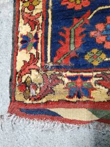 lot 501 image: Large Hand Knotted Needlepoint Area Rug