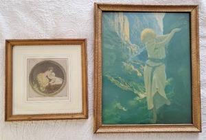 lot 406 image: Two Old Framed Prints