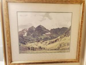 lot 407 image: Three Framed Pictures Of Colorado