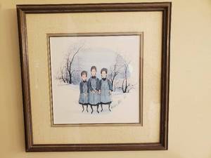 lot 418 image: Framed Print