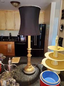 lot 455 image: Pair Of Lamps