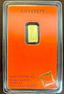 VALCAMBI SUISSE GOLD BULLION