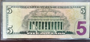 2013 $5 STAR NOTE RARE