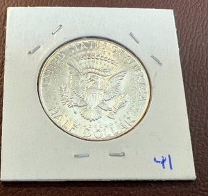 1968D BU KENNEDY HALF DOLLAR  40% SILVER