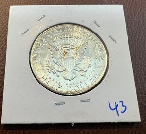 1966 BU KENNEDY HALF DOLLAR  40% SILVER
