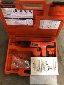 lot 45 image: Ramset Cobra Caliber Semi-Automatic Powder Actuated Tool with Silencer  Customer Returns See Pictures
