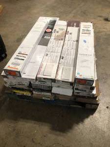 lot 50 image: Pallet of Mixed Flooring Various Models and Condititions  Customer Returns See Pictures