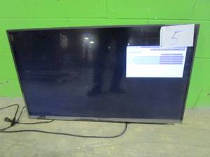 lot 5 image: Panasonic TH-43LFE8U 43 Class Entry-Level Digital Signage Display  -  Works, Has Power Cord, MISSING CABLES, SLlGHT SCRATCHES, USED IN WAREHOUSE - SOLD AS IS