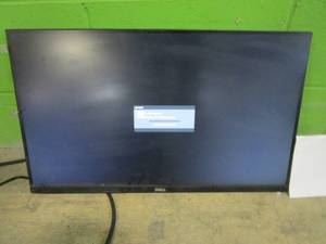 lot 7 image: Dell UltraSharp U2715Hc, 27-Inch Screen LED-Lit Monitor - Works, Has Power Cord, MISSING STAND, CABLES, SLlGHT SCRATCHES, USED IN WAREHOUSE - SOLD AS IS