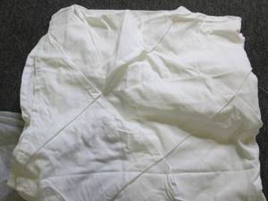 lot 12 image: new threshold white pinch pleated s...