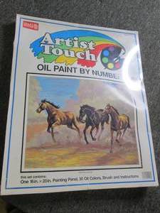 lot 28 image: horse paint by number ...