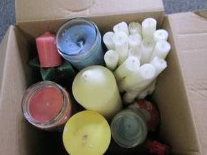 lot 45 image: assorted candles ...
