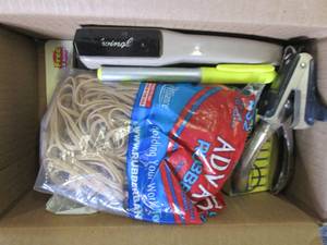 lot 61 image: assorted office supplies ...