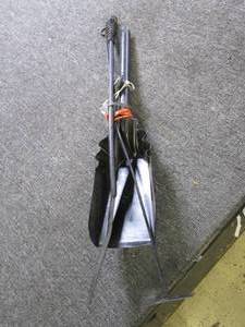 lot 68 image: vintage fireplace set...