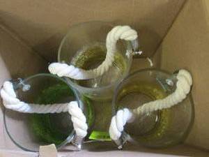lot 94 image: 3 new lanterns...