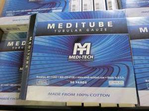 lot 121 image: case of meditube tubular gauze ...