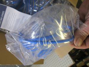 lot 127 image: case of halyard safety glasses 50 i...