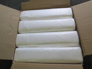 lot 143 image: case of 250 45 gallon trash bags ...