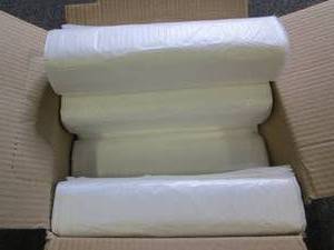 lot 145 image: case of 250 45 gallon trash bags...