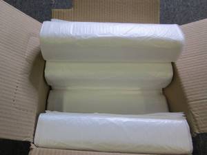 lot 150 image: case of 250 45 gallon trash bags...