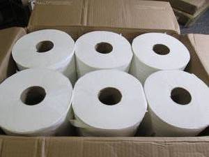 lot 160 image: case of 6 rolls of pacific blue cen...