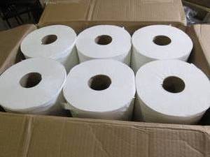 lot 163 image: case of 6 rolls of pacific blue cen...