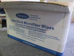 lot 170 image: case of microfiber wipes 10 bags in...