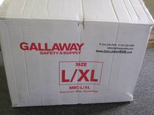 lot 178 image: case of gallaway boot covers  size ...
