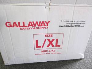 lot 185 image: case of gallaway boot covers size L...