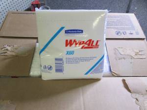 lot 191 image: case of wypall x60 12 packages of 7...