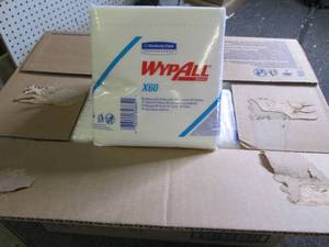 lot 193 image: case of wypall x60 12 packages of 7...