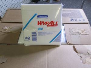 lot 195 image: case of wypall x60 12 packages of 7...