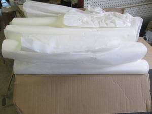 lot 233 image: over filled case of exam table pape...