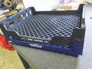lot 251 image: 2 plastic trays 28.5 inches x 22.5 ...