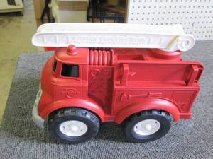 lot 256 image: green toys fire truck ...